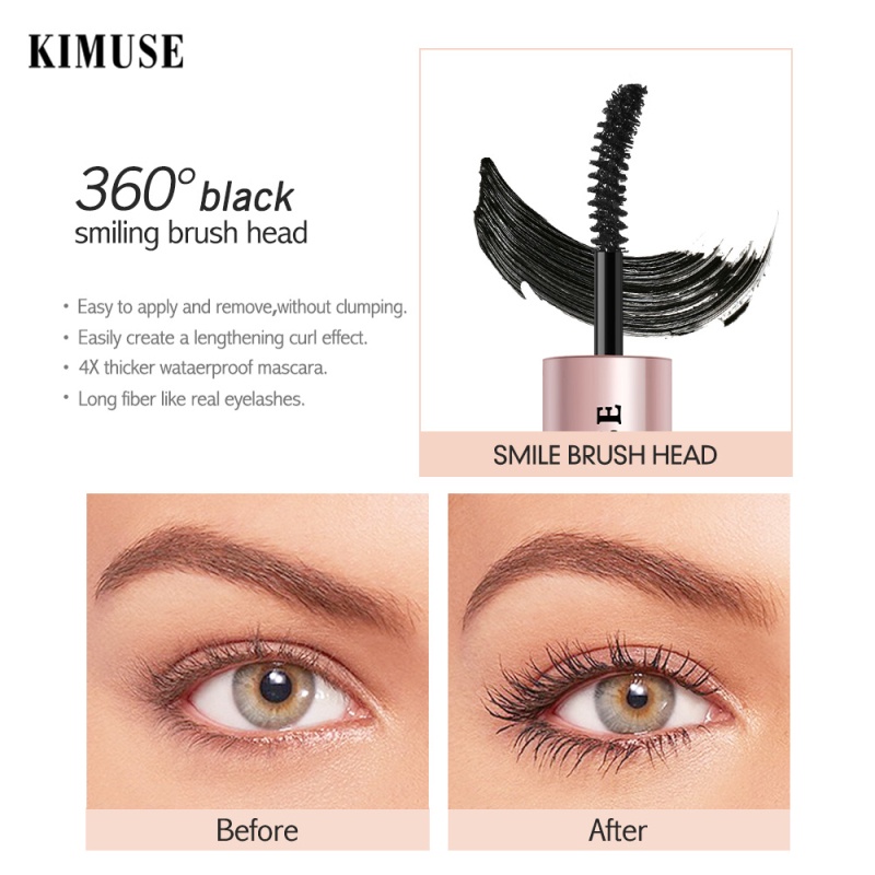 Mascara + Bút Kẻ Mắt 2 Trong 1 KIMUSE Chống Nước Lâu Trôi Chống Mồ Hôi Lâu Trôi | BigBuy360 - bigbuy360.vn