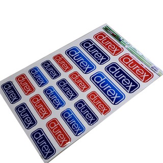 DECAL NỔI TRANG TRÍ XE MÁY DUREX