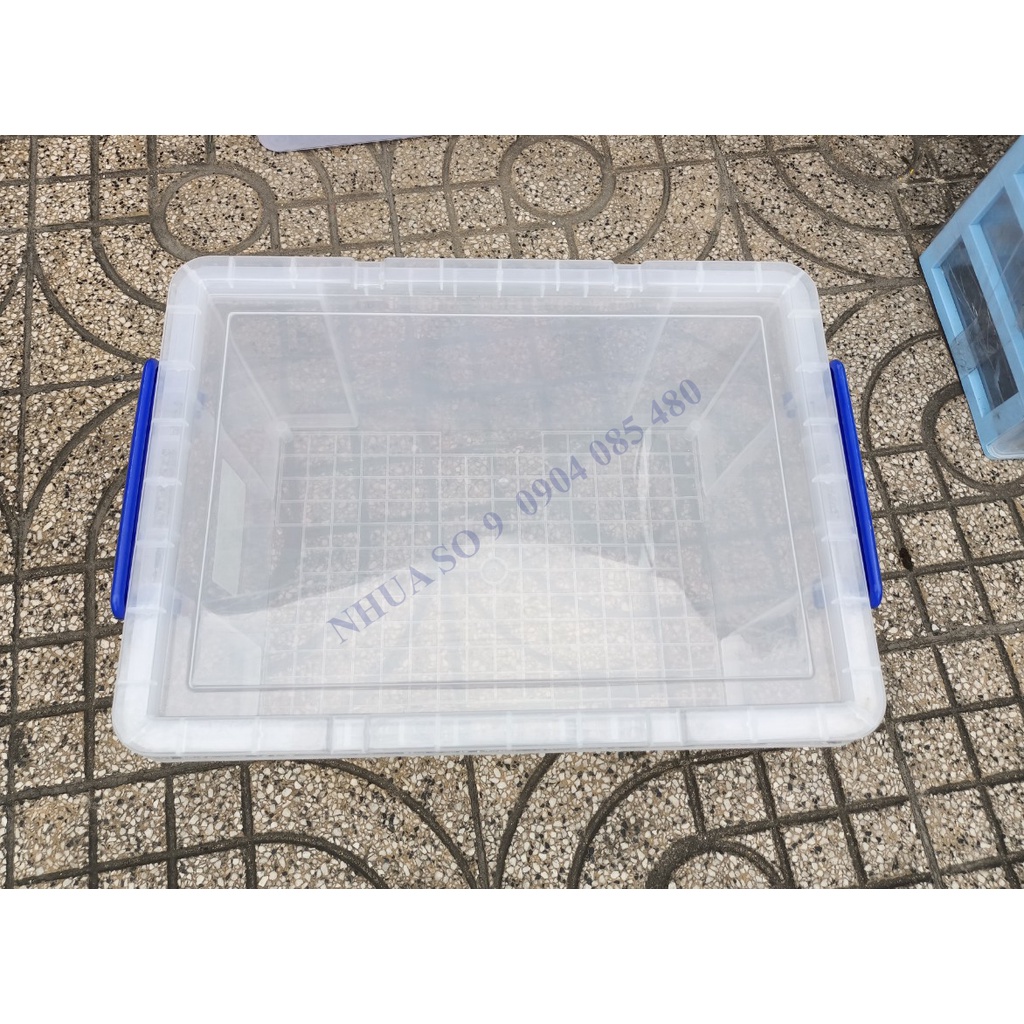 THÙNG NHỰA TRONG SUỐT 35 LÍT VIỆT NHẬT