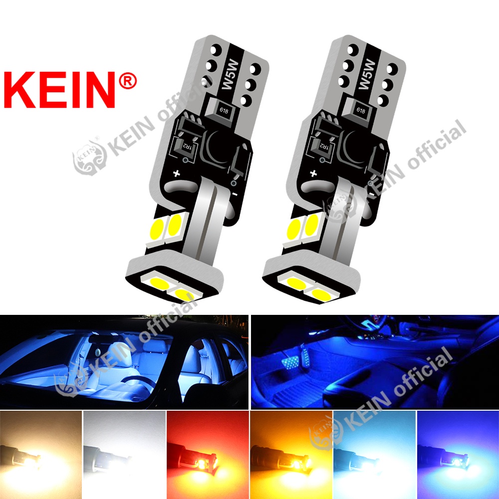 Bóng Đèn Led T10 W5W Thay Thế Chuyên Dụng Cho Xe Hơi/Xe Máy