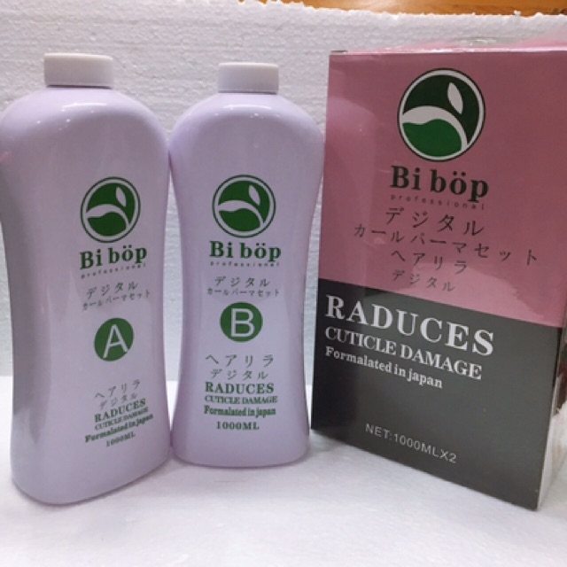Uốn Nóng Bibop Chai 1000mlx2 Sóng Căng Nẩy