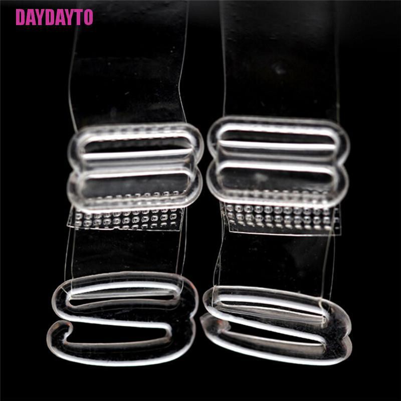 Set 2 Cặp Dây Áo Ngực Trong Suốt Vô Hình Điều Chỉnh Được