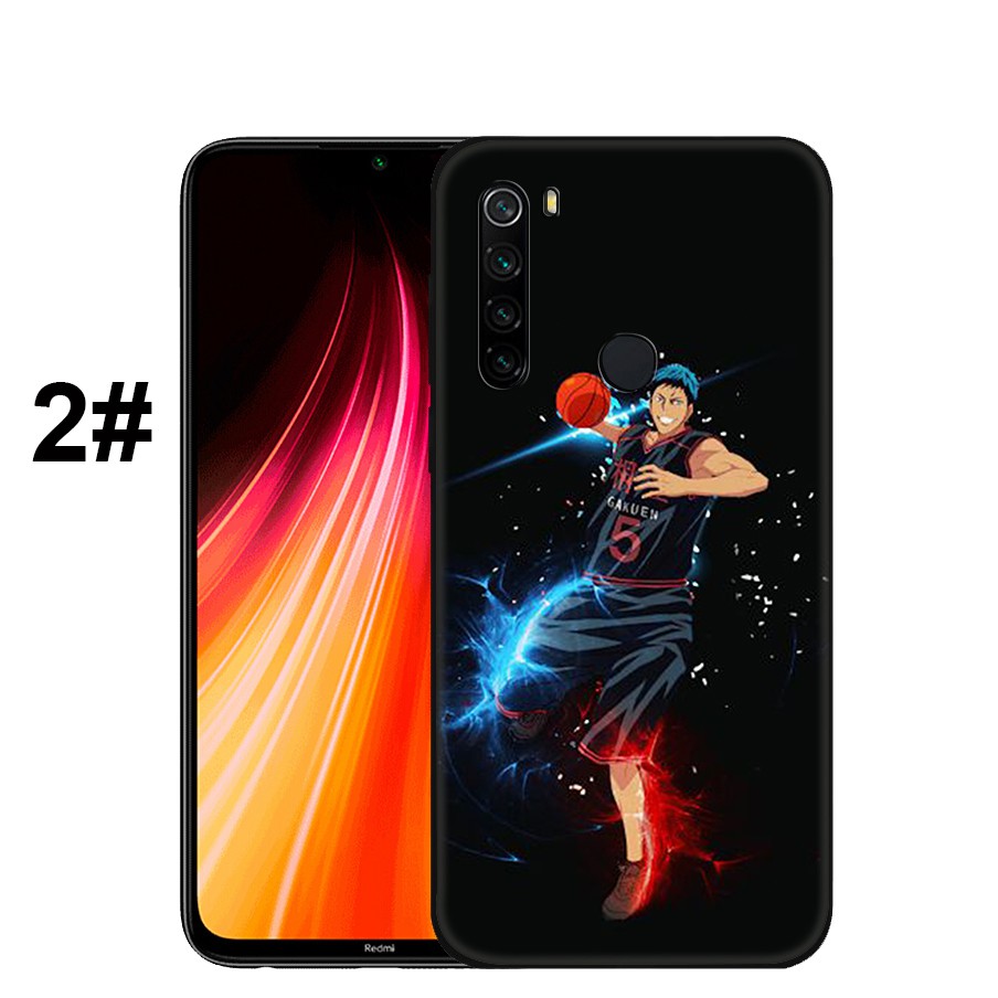 Ốp Lưng Silicone Mềm In Hình Kuroko 's Basketball Cho Xiaomi Redmi Note 5a 9 9s Pro Max Poco X2