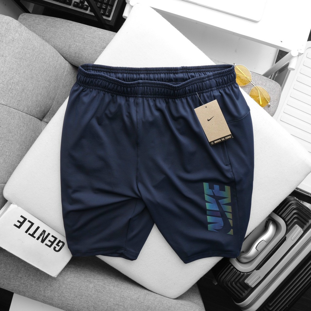 Quần Đùi Nam Mặc Nhà Quần Short thun Nam 2023 Phản Quang Vải Thun Cao Cấp Mềm Mịn Không Nhăn Không Xù Shopthethaokute