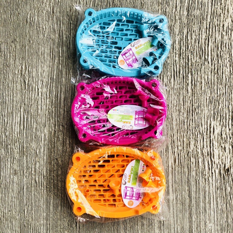 Giá Nhựa Tròn Nhiều Màu Phù Hợp Cho Nhà Bếp