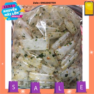 500g bánh tráng trộn sa tế cuộn  hành cực ngon, ăn là nghiền