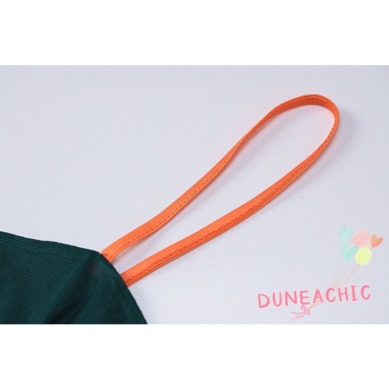 Đầm Hai Dây Phối Lưới In Họa Tiết Thời Trang Cho Nữ