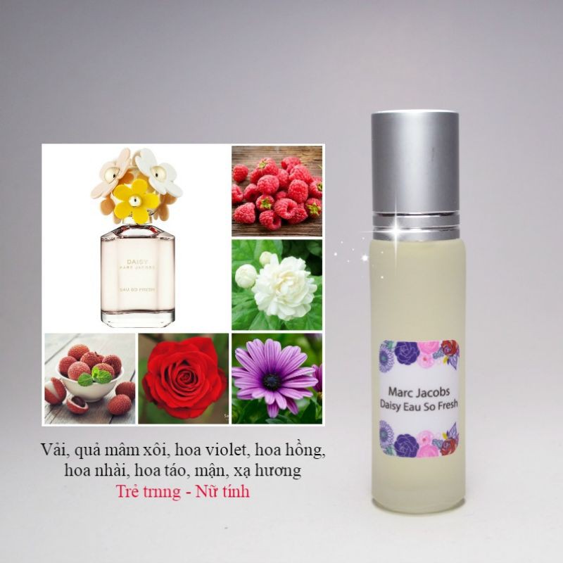 Tinh Dầu Nước Hoa Daisy Eau So Fresh