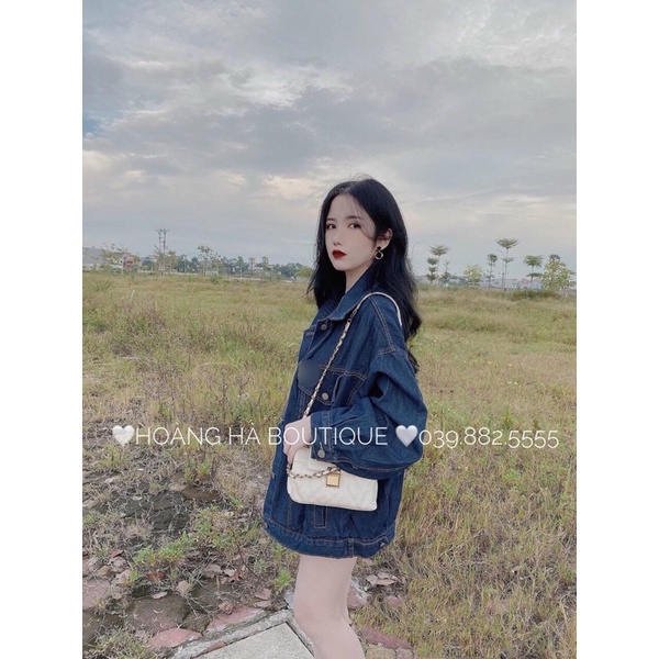 ÁO KHOÁC JEANS FORM RỘNG