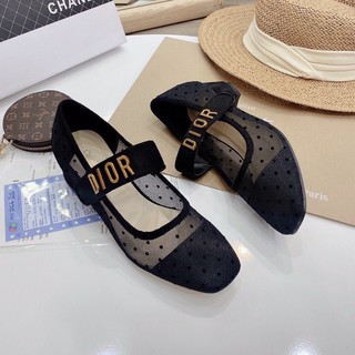 Giày Cao Gót Dior Lưới ( Có ảnh Thật)
