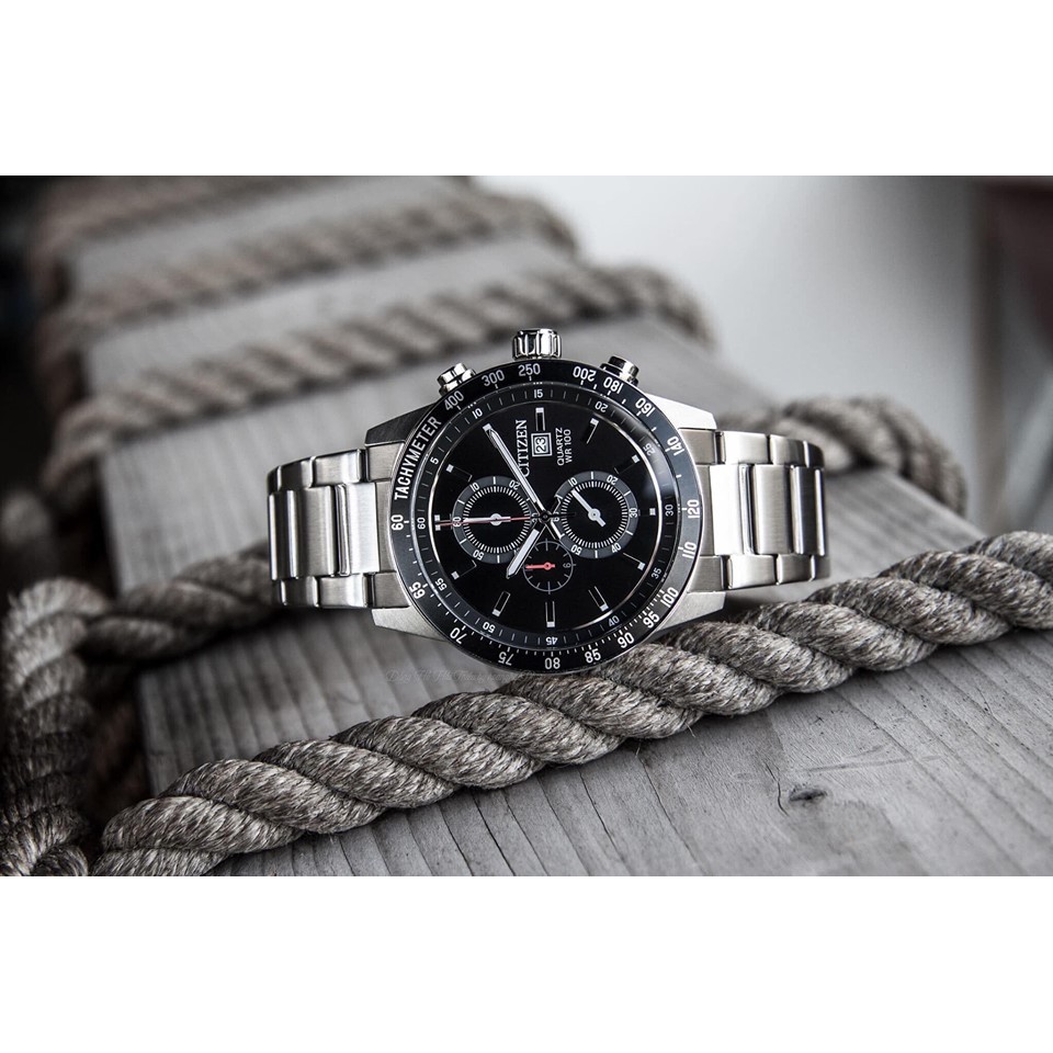 Đồng hồ nam Citizen AN3600-59E dây kim loại cực chất thiết kế dành riêng cho các quý ông[Hình thật-Hàng chính hãng]