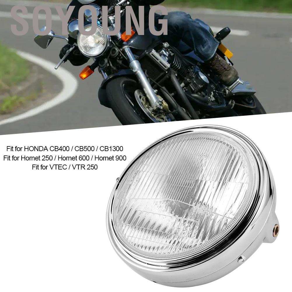 Đèn Pha Siêu Sáng 7-7 / 8in Cho Xe Honda Cb400 Cb500 Cb1300