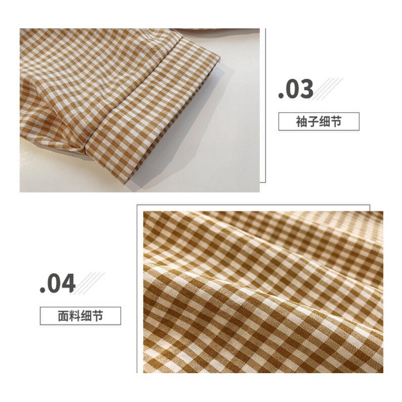 Áo sơ mi cổ tim ngắn tay phong cách Hàn Quốc thanh lịch dành cho nữ