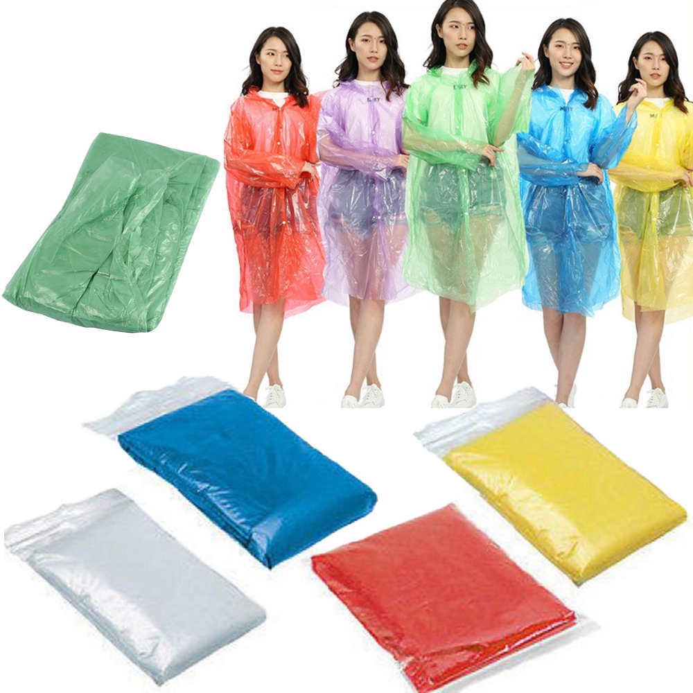 Vỏ Bọc Áo Mưa Dùng Một Lần 2 / 3 / 4 Chống Thấm Nước Đa Năng Tiện Dụng Cho Nam Và Nữ