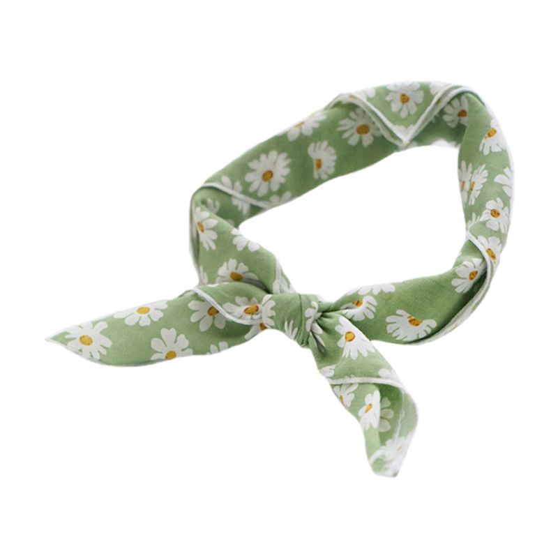 Khăn choàng cổ bằng cotton hình vuông in họa tiết hoa cúc thời trang cho nữ
 | BigBuy360 - bigbuy360.vn