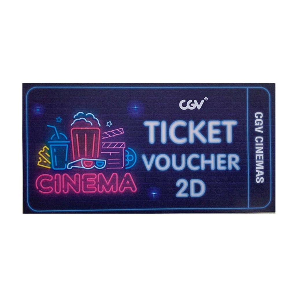 [HB gift] Voucher Xem Phim CGV 2D 100k