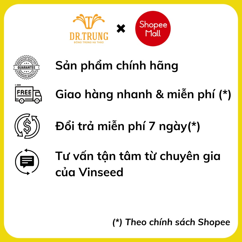 Đông trùng hạ thảo khô Dr. Trung  Sấy thăng hoa loại Cao cấp không phải sấy nhiệt