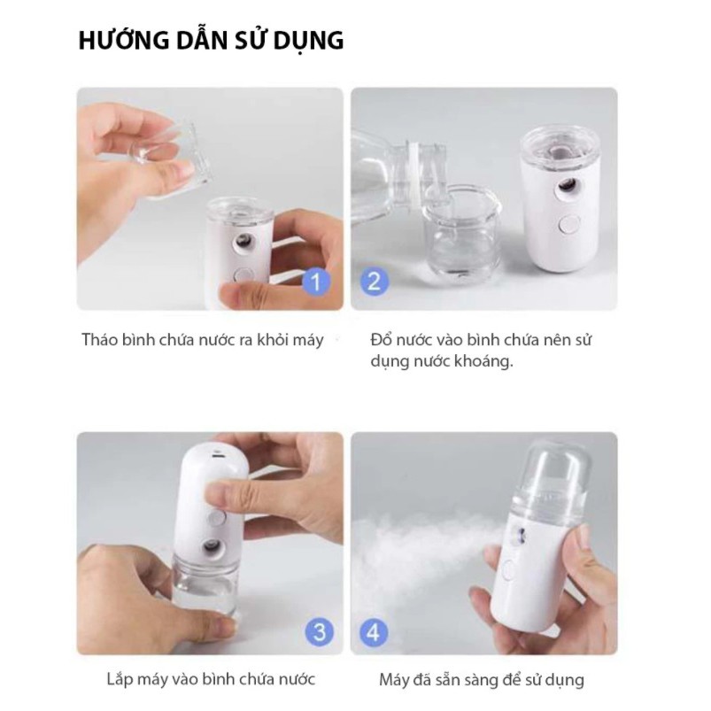0119 Máy Xịt Khoáng Phun Sương Nano Mist Sprayer | BigBuy360 - bigbuy360.vn