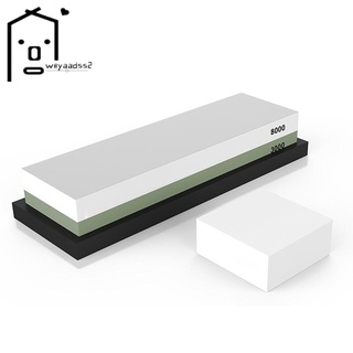 Đá mài dao 2 mặt grit 3000 / 8000 chuyên dụng cho nhà bếp