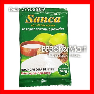 Bột cốt dừa SANCA - 1 gói 50gr