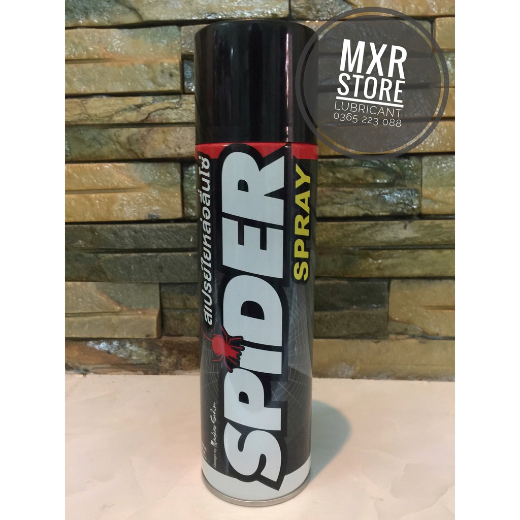 Chai xịt dưỡng sên Spider Spray dạng tơ nhện 600ml