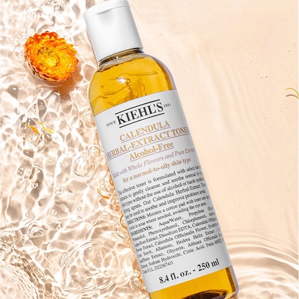 Toner Hoa Cúc Kiehl's Calendula Herbal Extract Alcohol-Free Toner 250ml