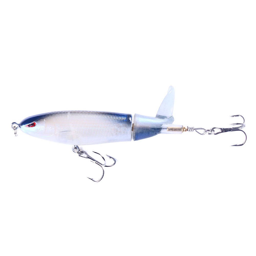 1 Mồi Câu Cá Giả Mềm Có Móc Xoay 11cm 13g