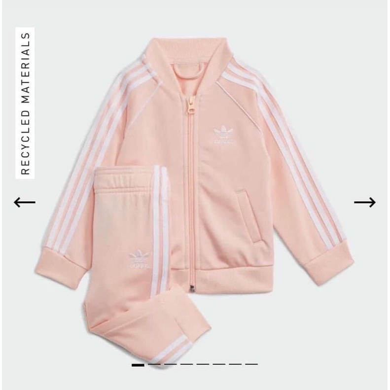 Bộ thể thao bé gái adidas cao 100 đến 130cm
