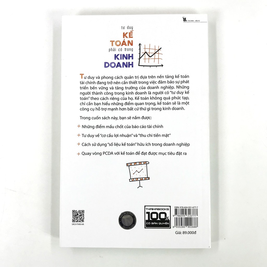 Sách - Tư Duy Kế Toán Phải Có Trong Kinh Doanh | BigBuy360 - bigbuy360.vn