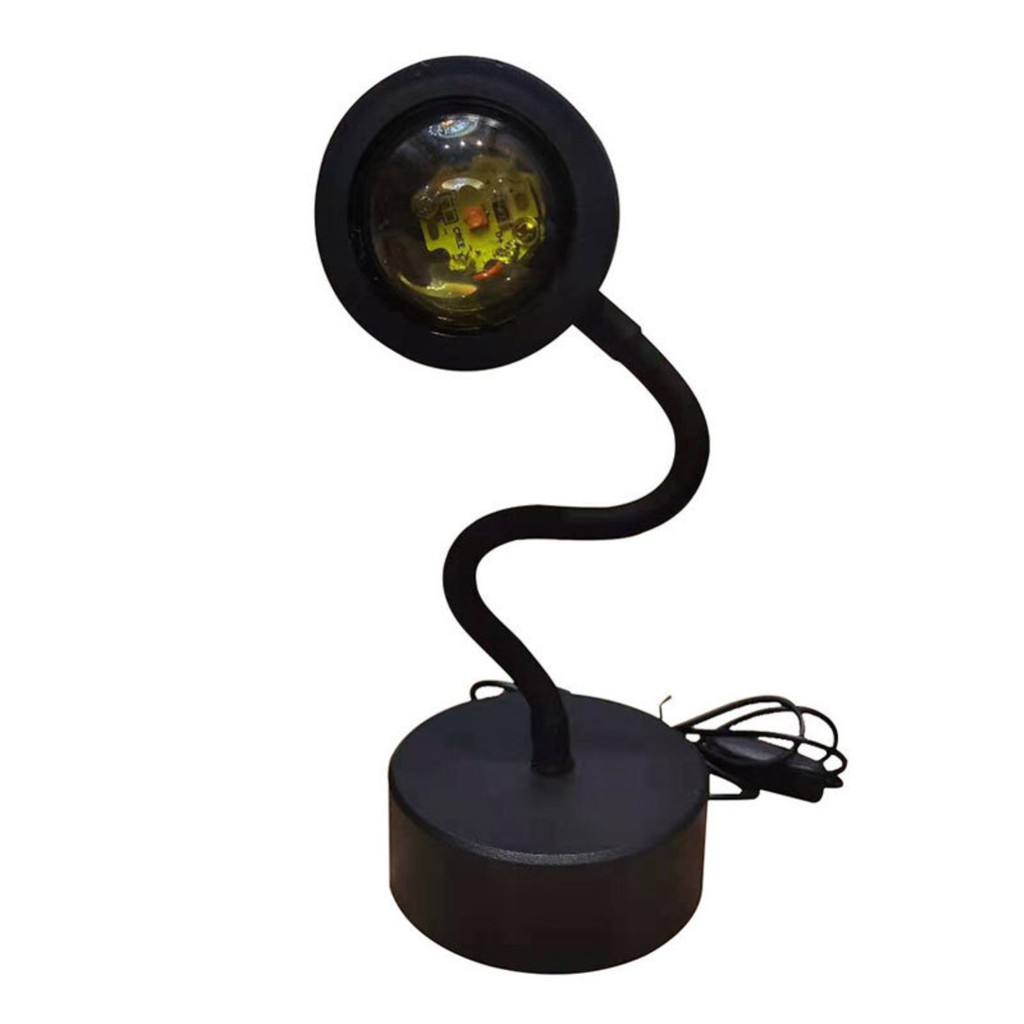 Tiktok Hot Đèn Led Màu Cầu Vồng Trang Trí Phòng Ngủ Tiktok phổ biến For INS background Sunset Projector Floor Lamp