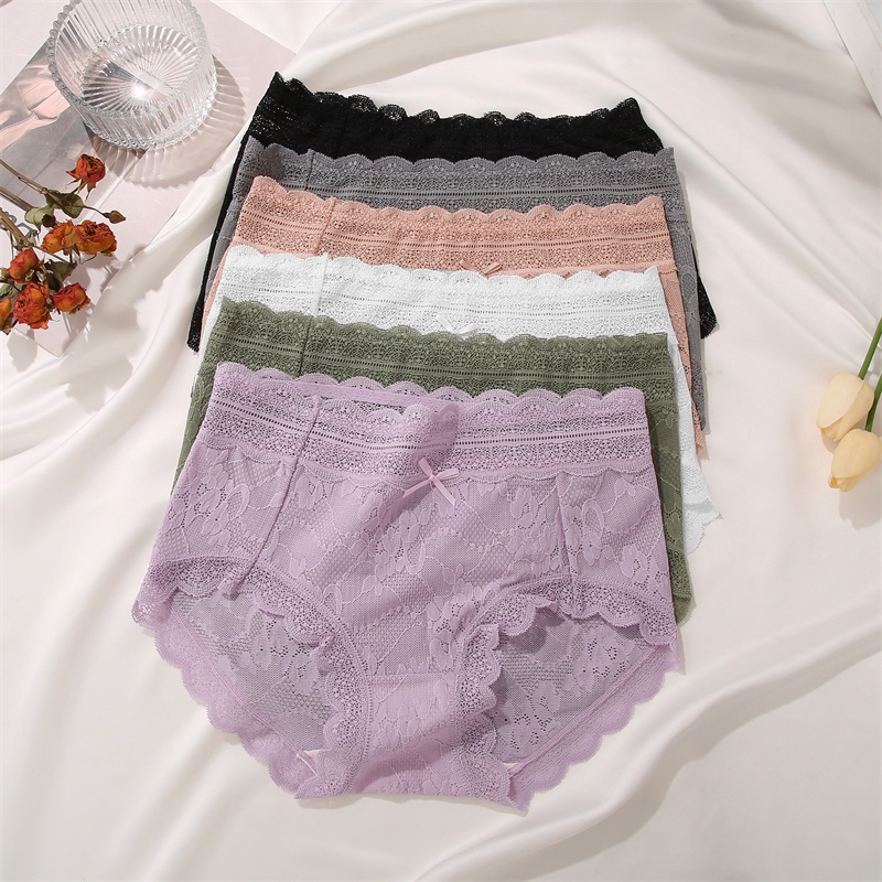 Cute Byte Quần Lót Ren Hoa Xuyên Thấu Thoáng Khí Gợi Cảm Dễ Thương Cho Nữ