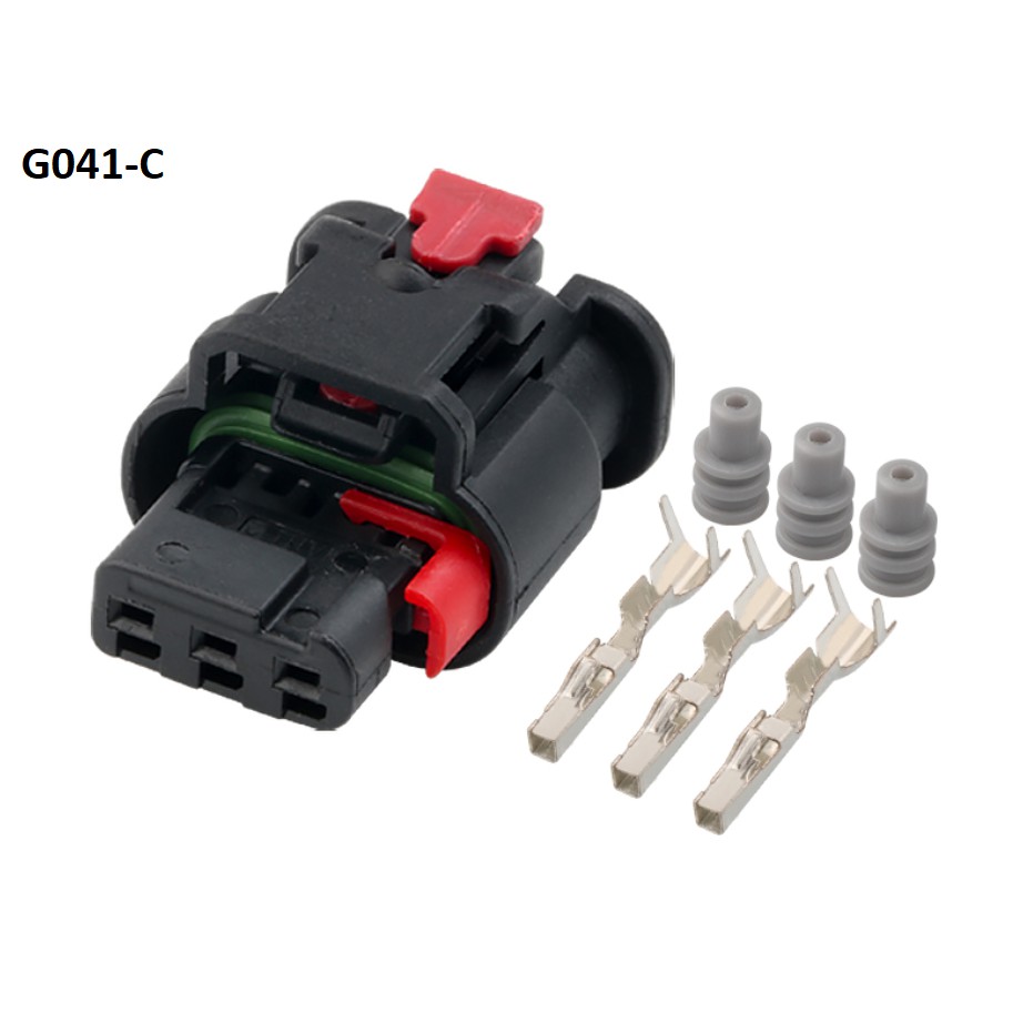 G041-Giắc cắm mắt điện, Đầu dò radar lùi xe Ford 3 lỗ