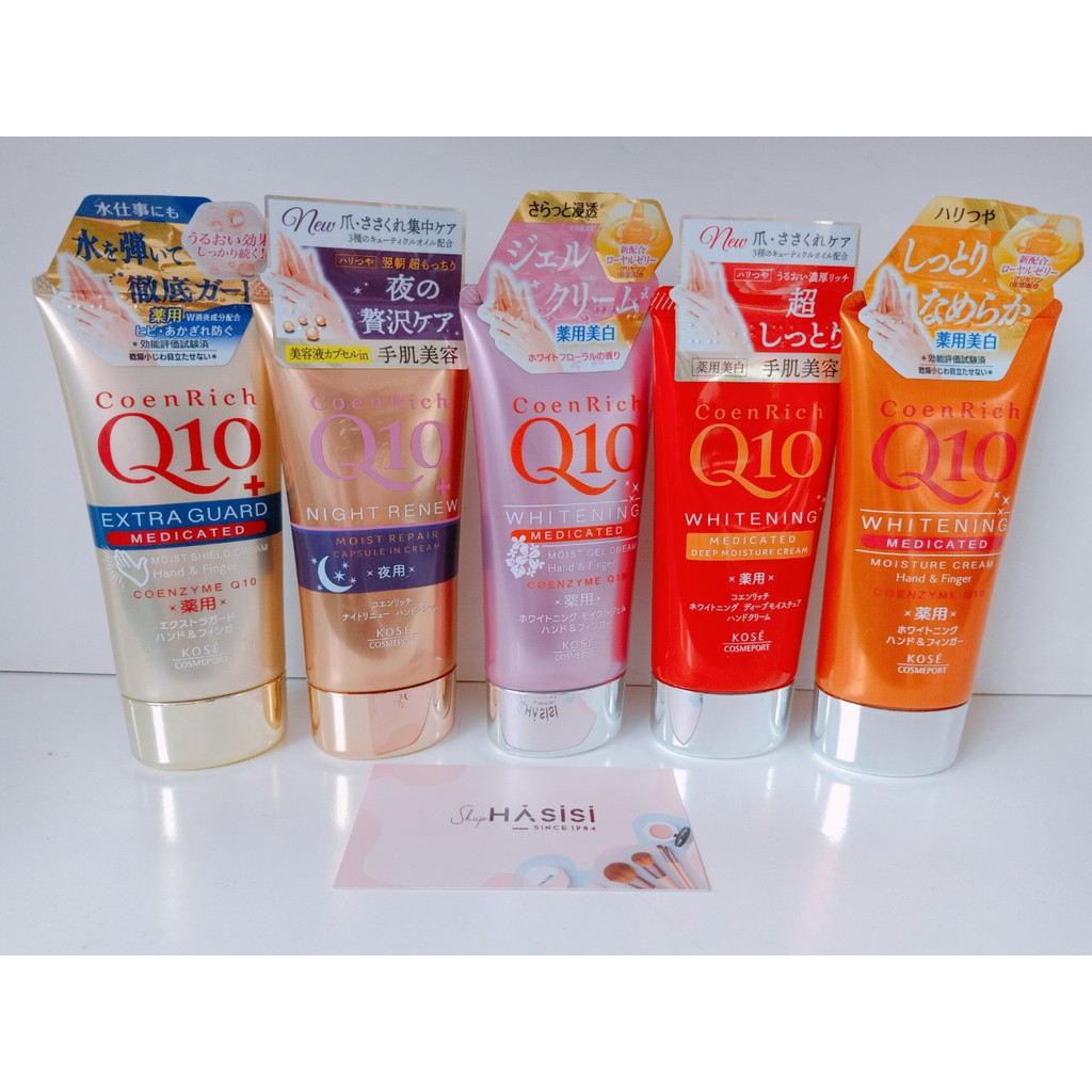 DƯỠNG TAY KOSE - Coen Rich Q10 Hand & Finger 80g | BigBuy360 - bigbuy360.vn
