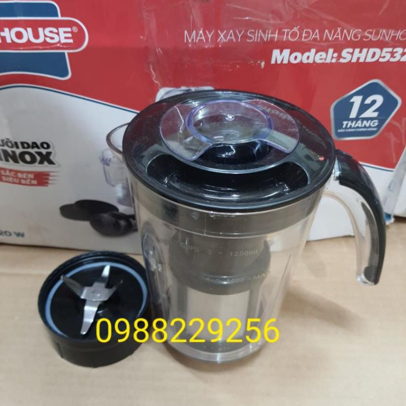 Phụ kiện máy xay sunhouse SHD 5322/ SHD5328/ SHD5321