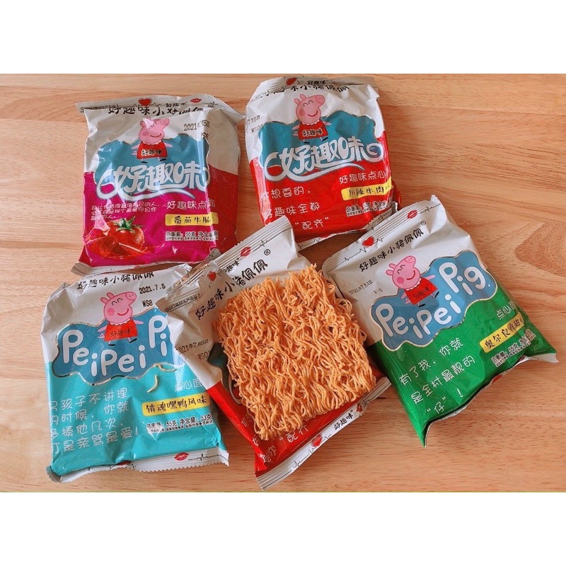 1 Gói Snack Mì Tôm Peipei Pig 53g- Hương vị tuổi thơ | BigBuy360 - bigbuy360.vn