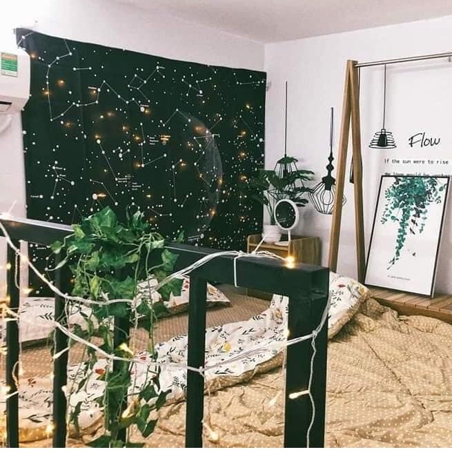 Vải treo tường, tranh vải treo tường, thảm treo tường Decor phòng cực chất