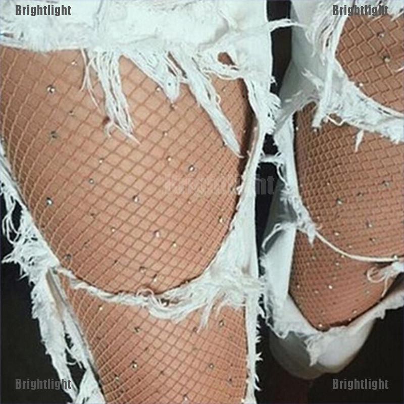 Tất Lưới Đính Đá Lấp Lánh Quyến Rũ Cho Nữ