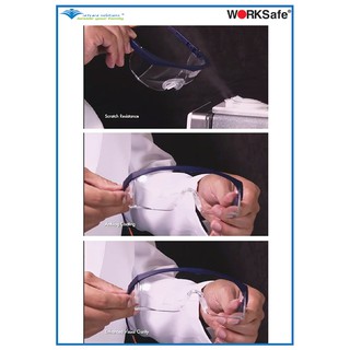 Kính Bảo Hộ WORKSAFE Chaser E190 - Màu đen