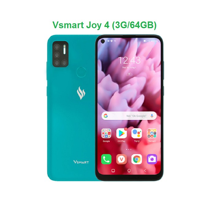 Điện thoại Vsmart Joy 4 (3G/64GB) – Hàng chính hãng | BigBuy360 - bigbuy360.vn