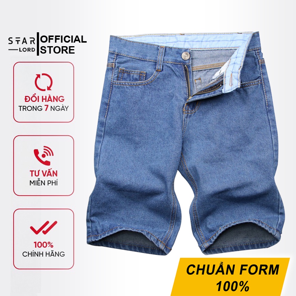 [Mã BMLT30 giảm đến 30K đơn 299K] Quần short jean nam chuẩn đẹp vải mịn SL391 STARLORD hàng vn chất lượng cao