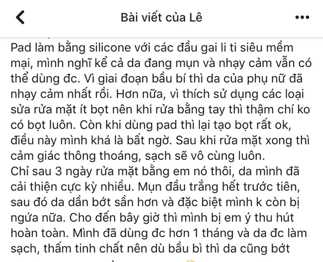 MIẾNG RỬA MẶT SILICON SEPHORA