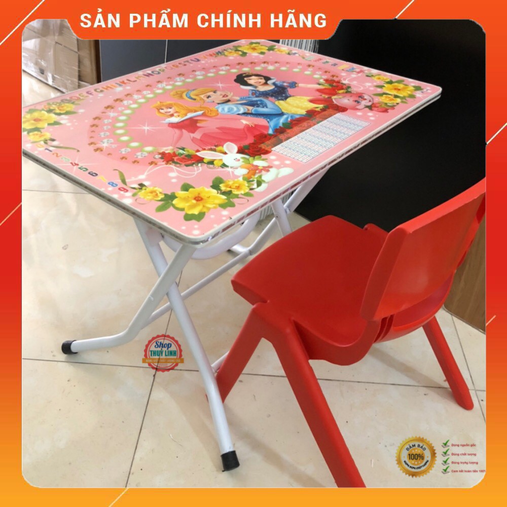 ⚡️bộ bàn ghế (kèm ghế nhựa đúc) siêu chắc cho bé