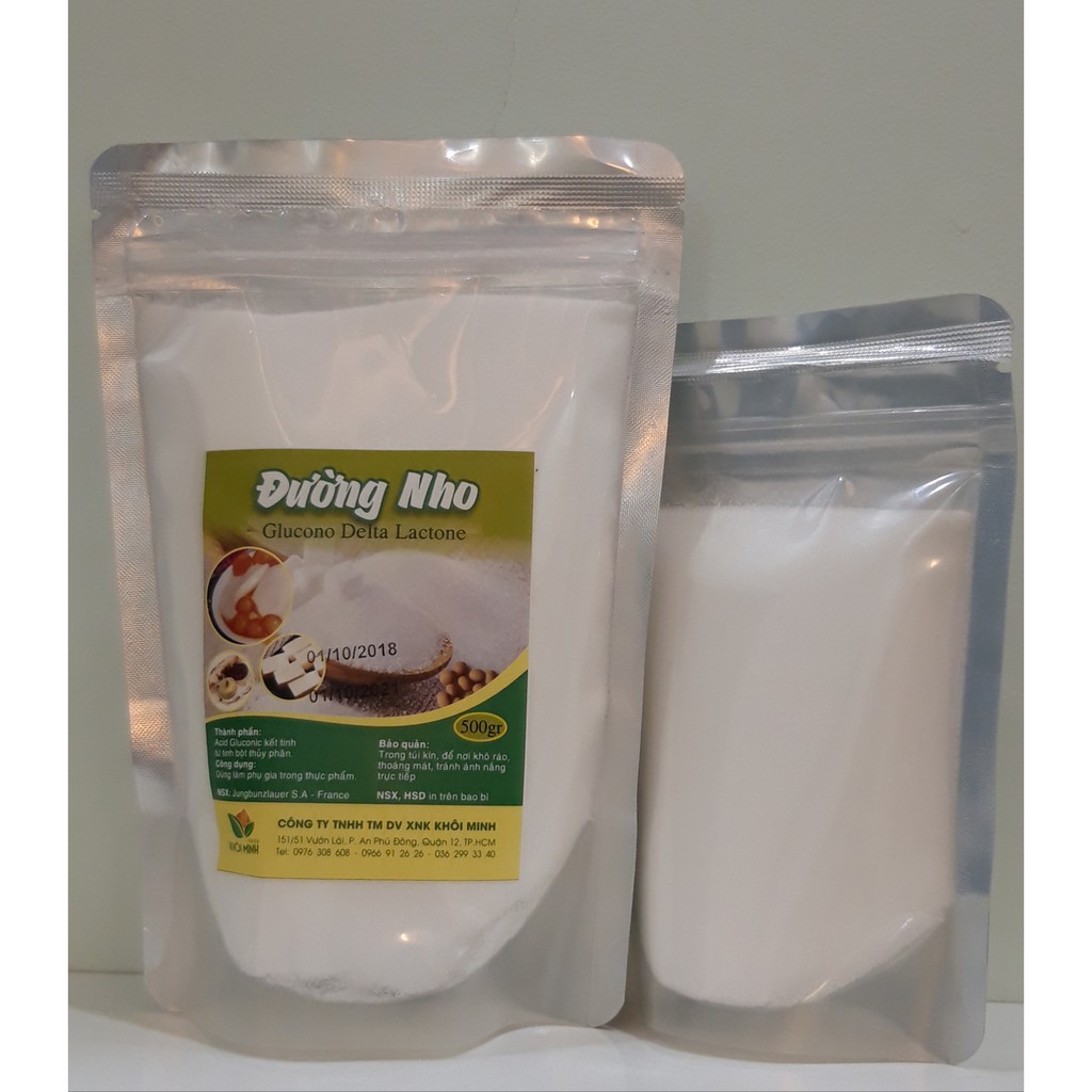 Đường nho Pháp gói 500gr