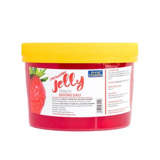 Thạch jelly hùng chương dâu - hủ 2.2kg