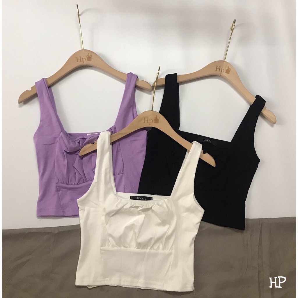 Áo Sát Nách Nhúm Ngực_Xưởng May Quang Anh