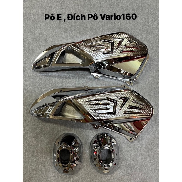 Che pô, pô e, chụp đít pô Vario160 carbon - xi