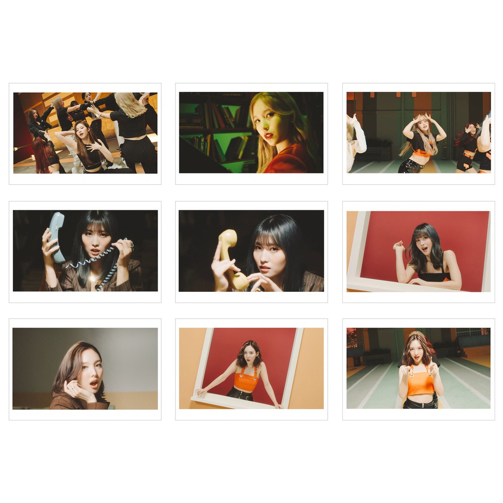 [Ép Lụa] Lomo Card TWICE - BETTER (36 ảnh)