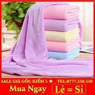 KHĂN BÔNG TẮM XUẤT NHẬT SIZE LỚN DÀY CỰC MỀM THẤM
