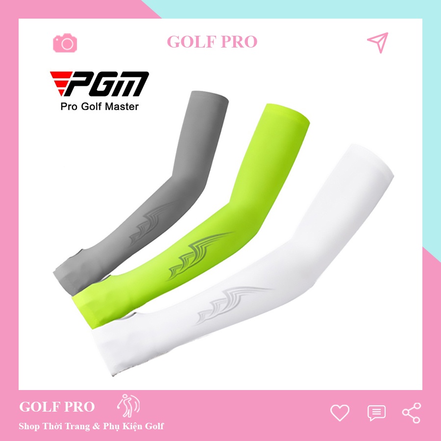 Xà cạp golf nam nữ PGM chống nắng tia UV bao ống tay xỏ ngón thoáng khí thấm hút mồ hôi cao cấp XC007