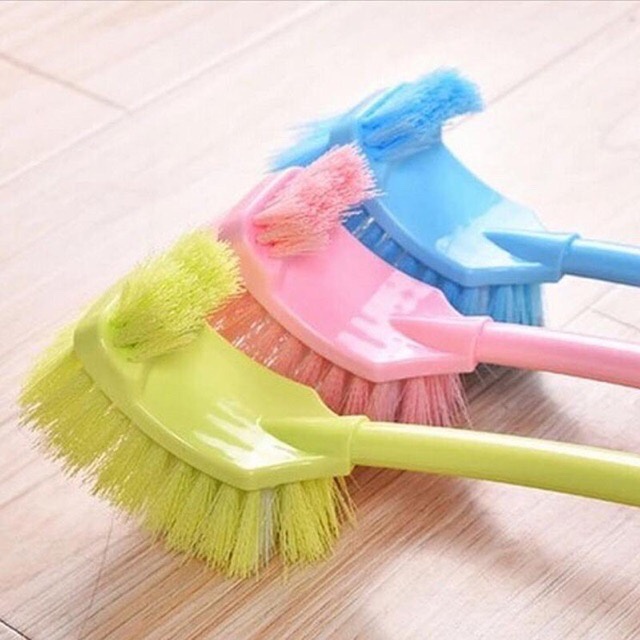 Cây cọ bồn cầu, toilet bàn chải 2 mặt - Đa năng, tiện dụng